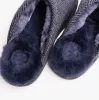 Bedroom Athletics WILLIAM Mens Mule Slippers Navy Herringbone sold by Shuperb