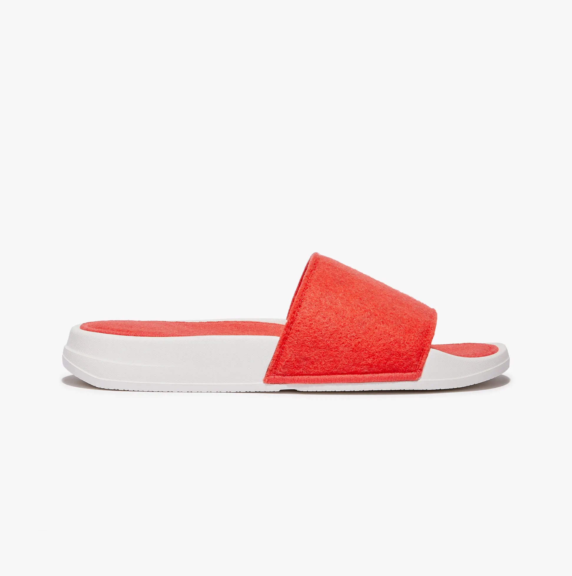 FitFlop IQUSHION E01 Womens Slides Neon Orange sold by Shuperb