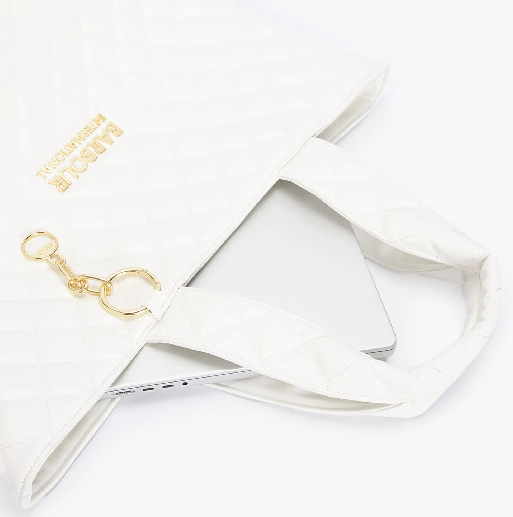 BATTERSEA Womens Tote Bag White sold by Shuperb product image thumbnail 4