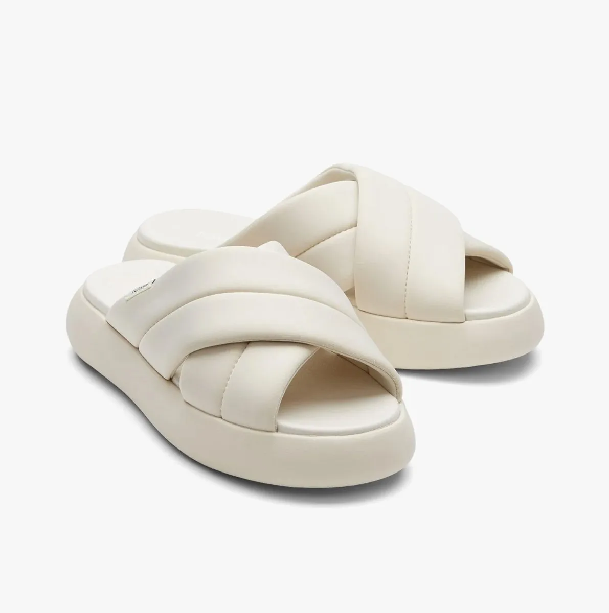 ALPARGATA MALLOW CROSSOVER Ladies Mule Slippers Beige sold by Shuperb product image thumbnail 4