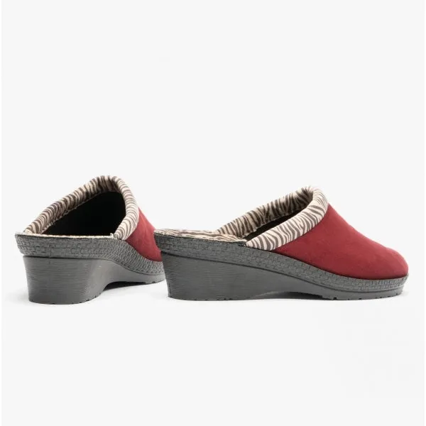 2465 Ladies Mule Slippers Bordeaux sold by Shuperb product image thumbnail 3