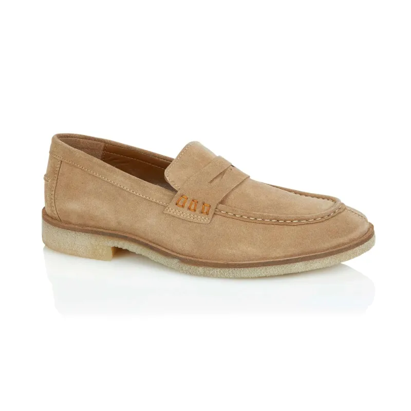 MORGAN Mens Loafers Beige sold by Shuperb