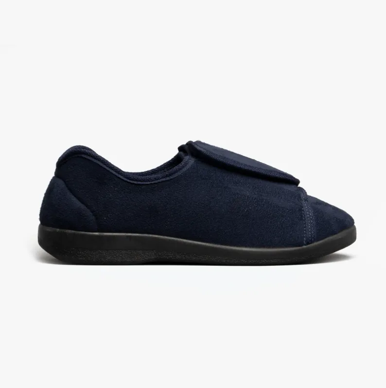 GBS Med WALTON Unisex Slippers Navy sold by Shuperb