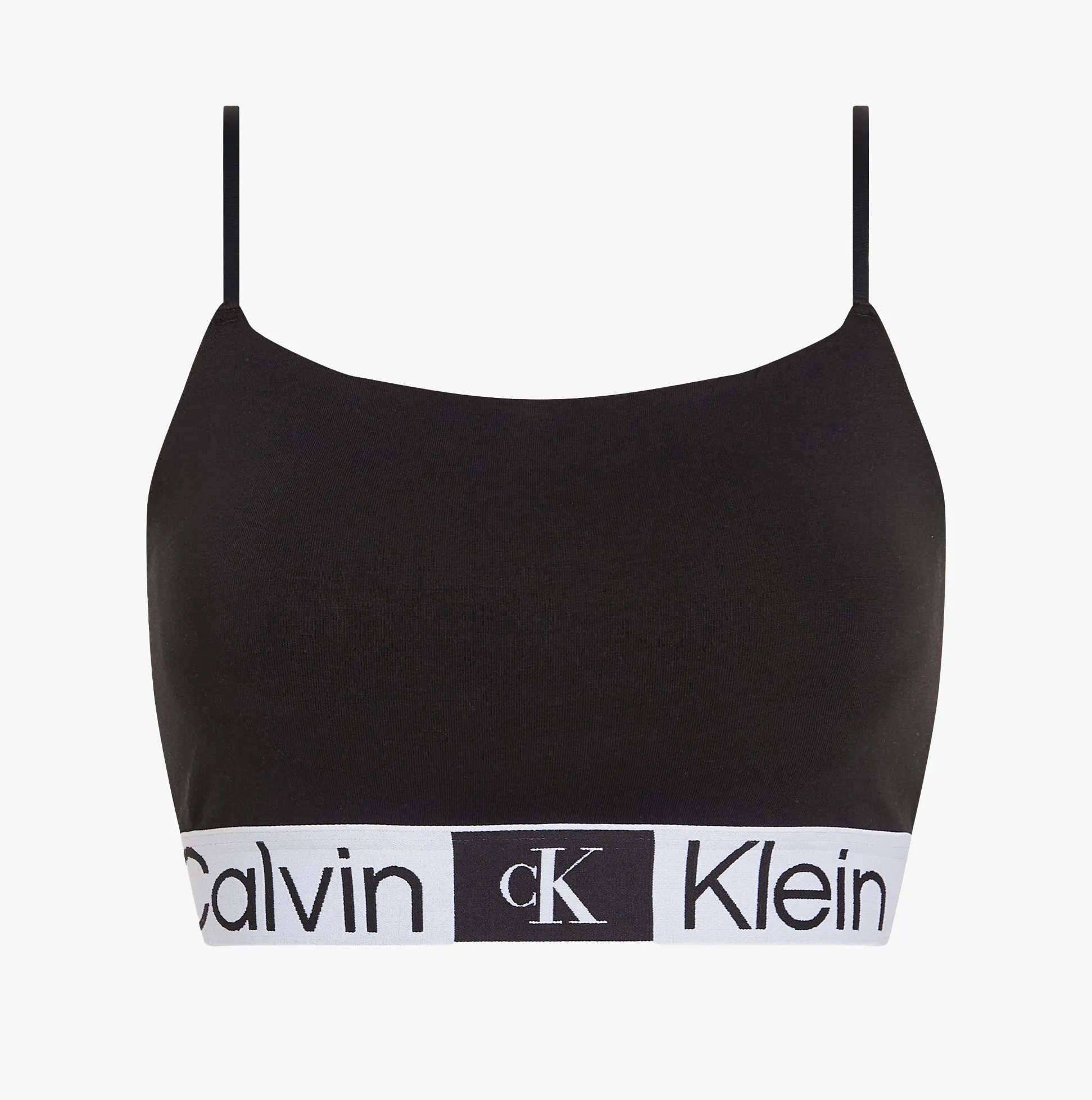 Calvin Klein LINED Bralette Womens Black sold by Shuperb