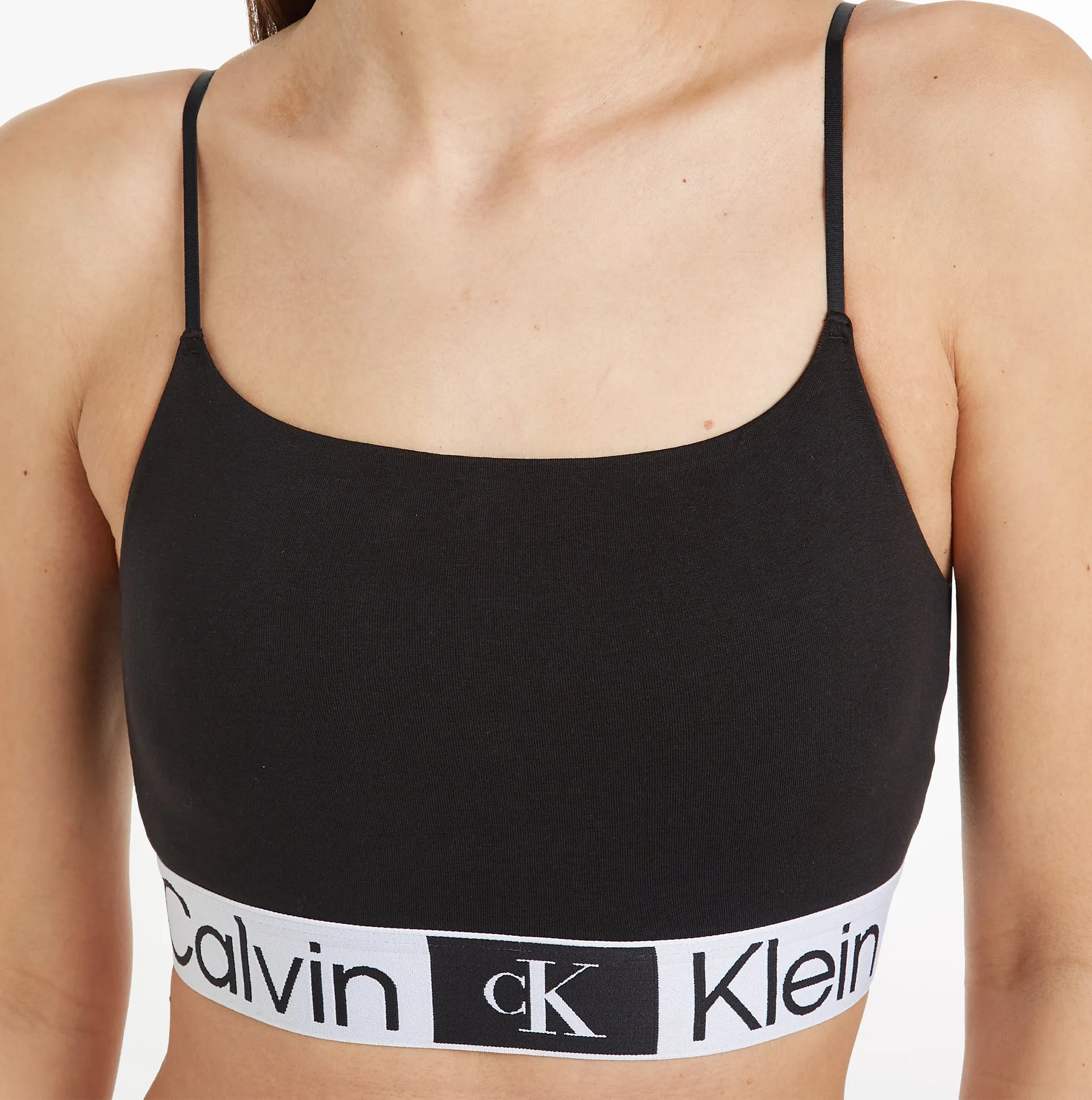 Calvin Klein LINED Bralette Womens Black sold by Shuperb product image thumbnail 3