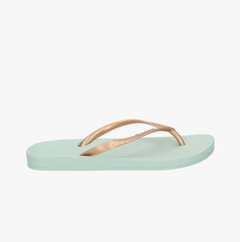 Ipanema ANATOMICA TAN Womens Flip Flops Gold Mint sold by Shuperb