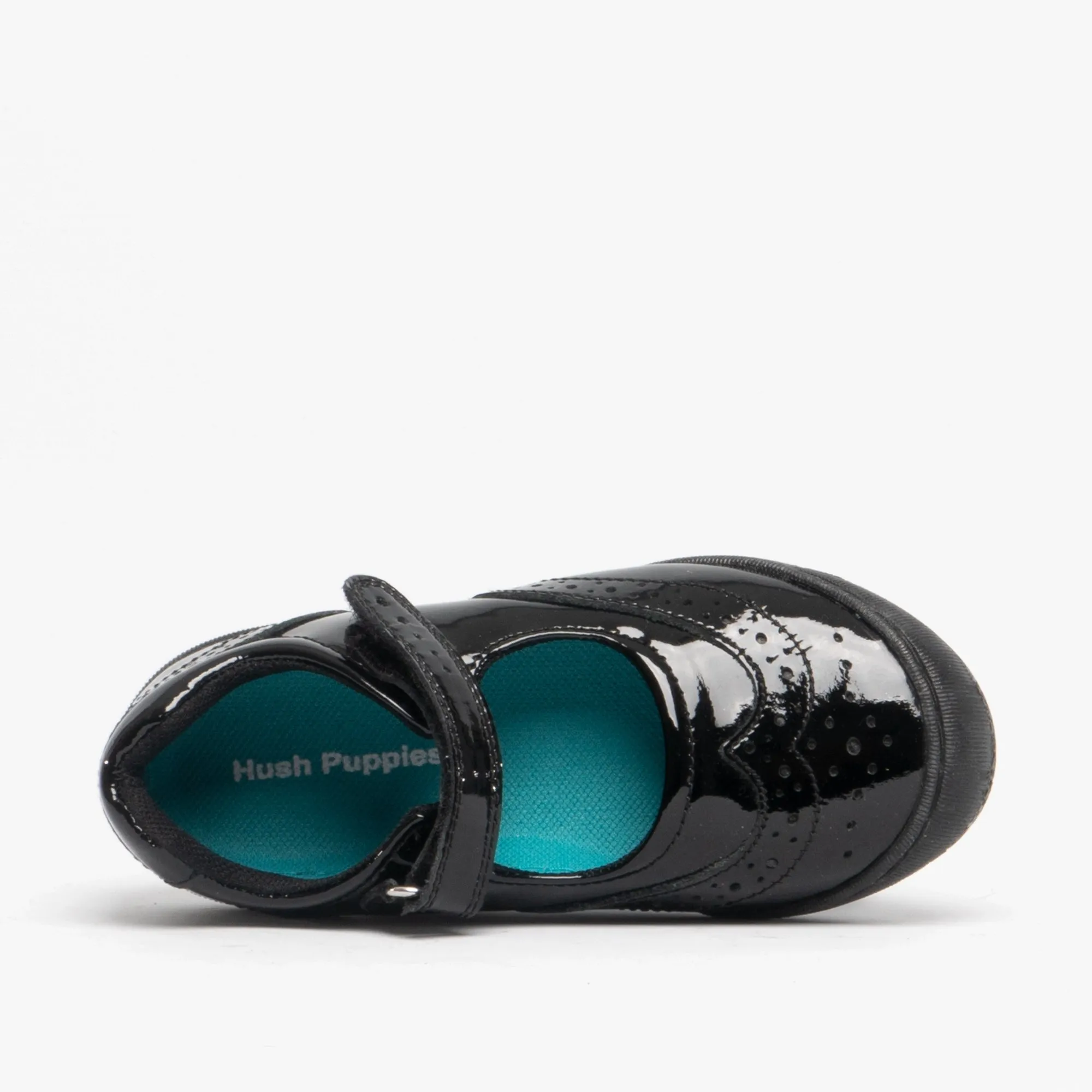 Hush Puppies RINA Girls Leather School Shoes Black Patent sold by Shuperb product image thumbnail 5