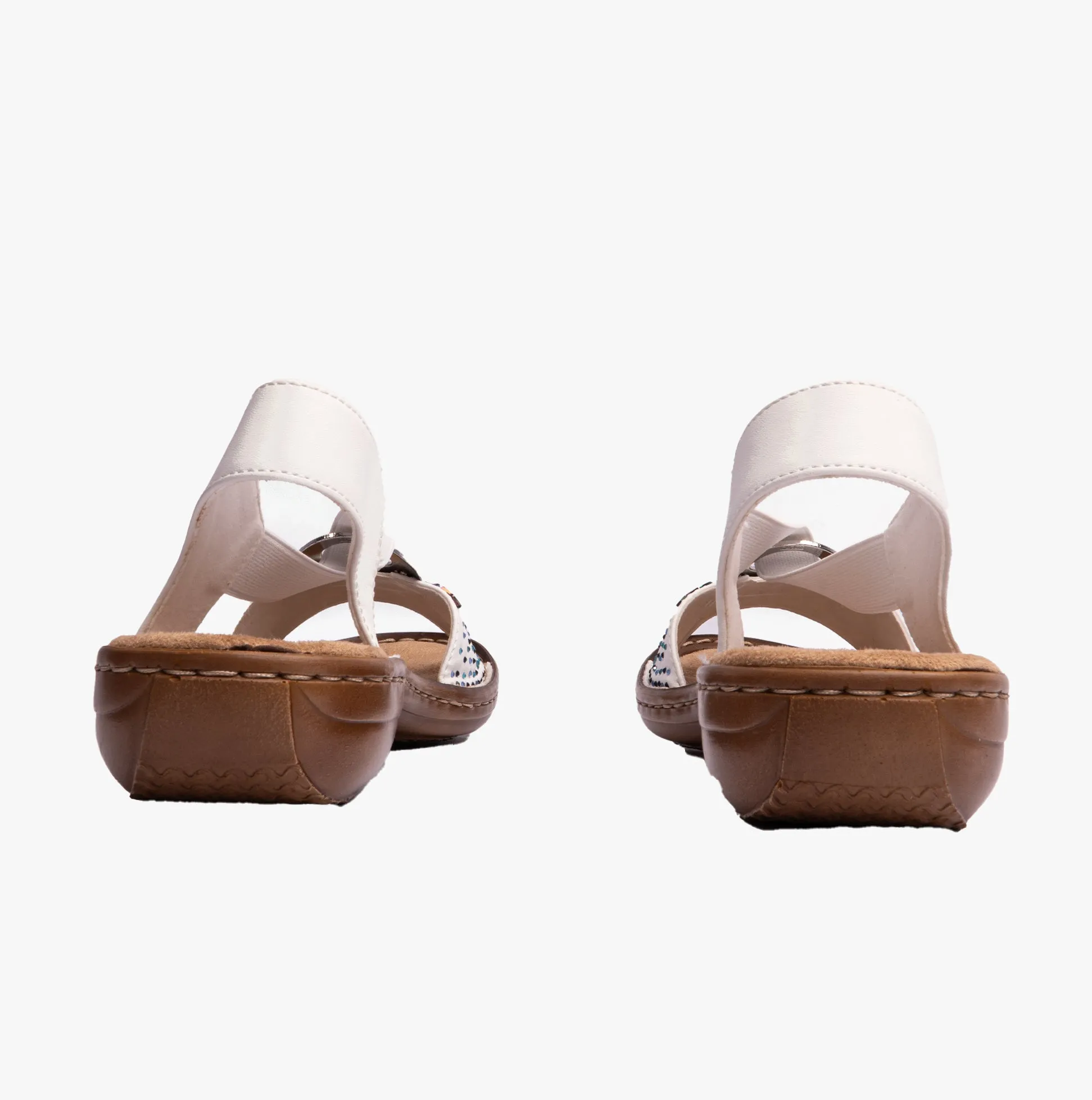Rieker 60880-80 Womens Sandals White sold by Shuperb product image thumbnail 3