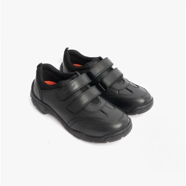 Hush Puppies ALEC Boys Leather School Shoes Black sold by Shuperb product image thumbnail 2
