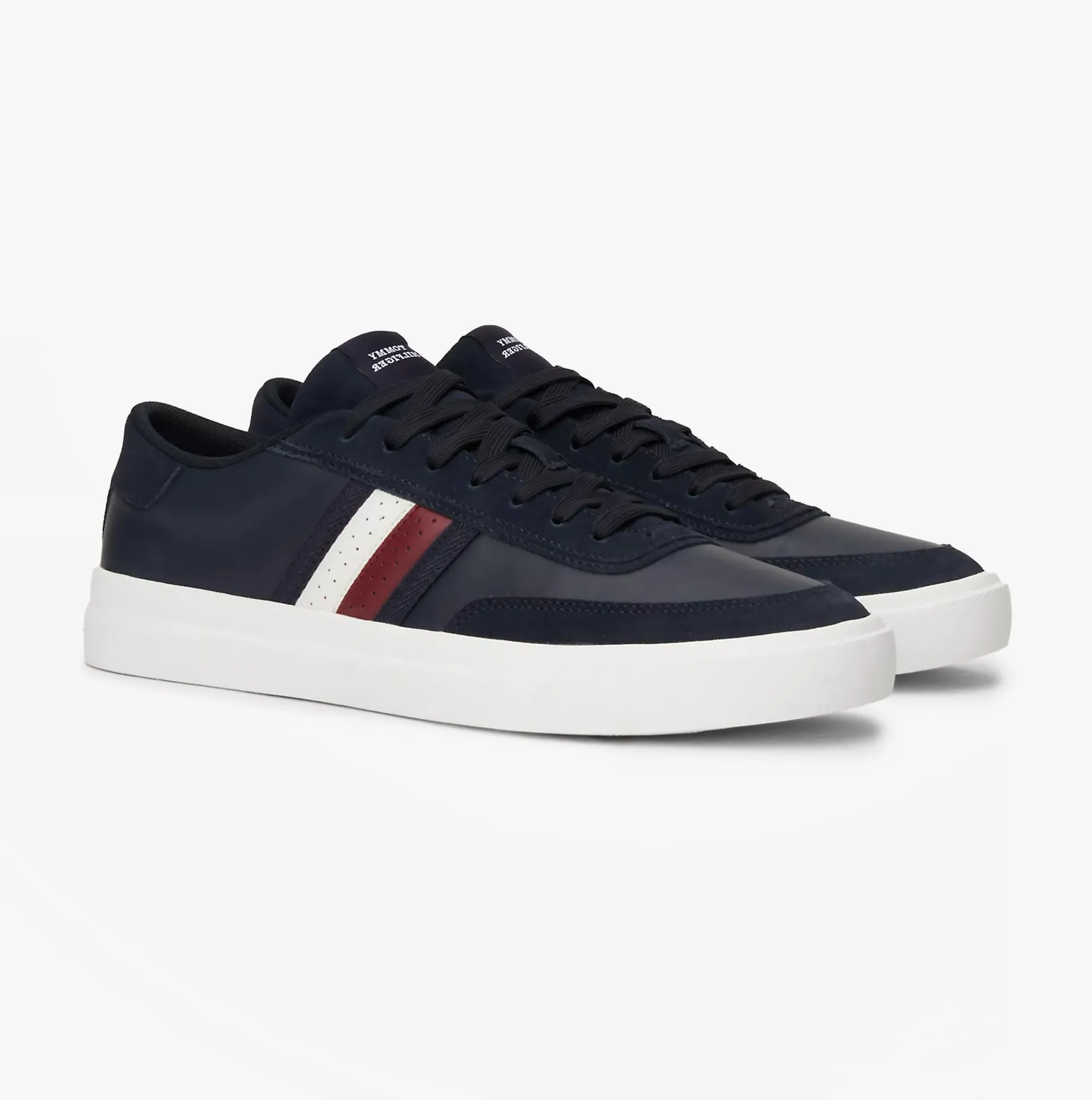 Tommy Hilfiger CUPSET RWB LEATHER Mens Sneakers Desert Sky sold by Shuperb product image thumbnail 2