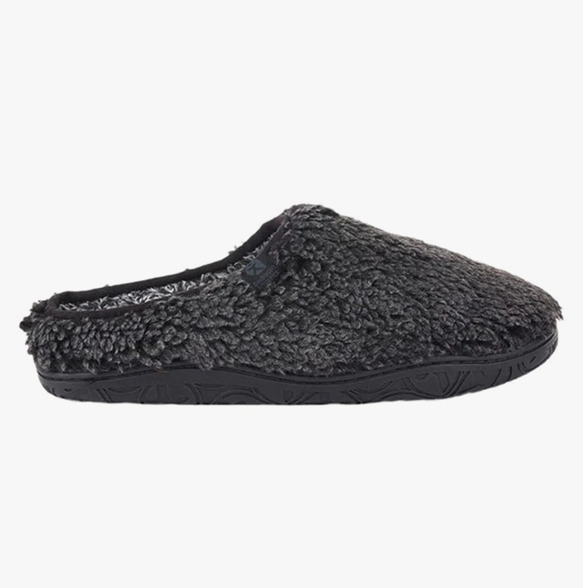 GYLLENHAAL Mens Mule Slippers Washed Black sold by Shuperb