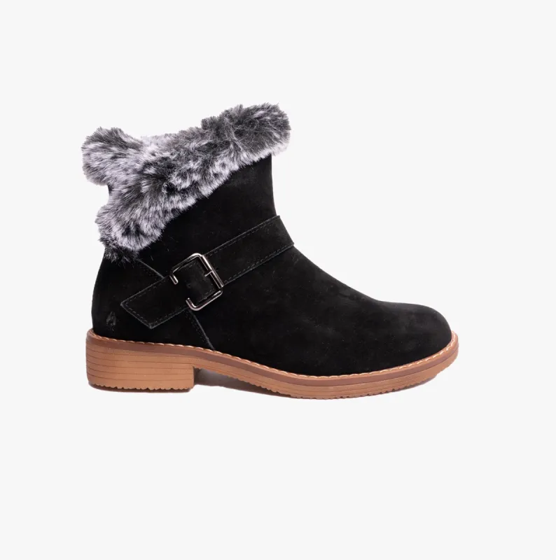 Hush Puppies HANNAH Womens Ankle Boots Black sold by Shuperb