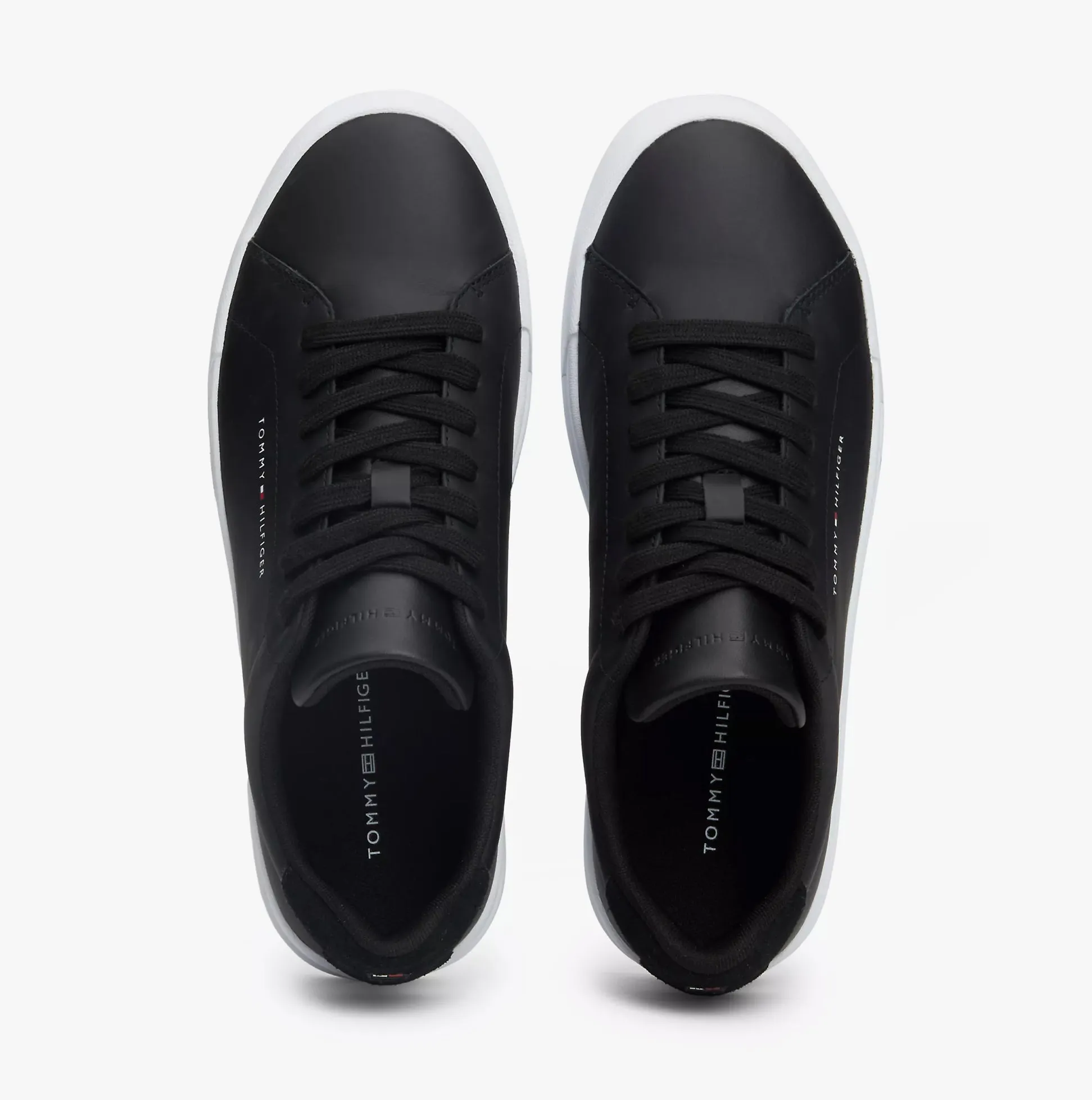 COURT LEATHER Mens Trainers Black sold by Shuperb product image thumbnail 5
