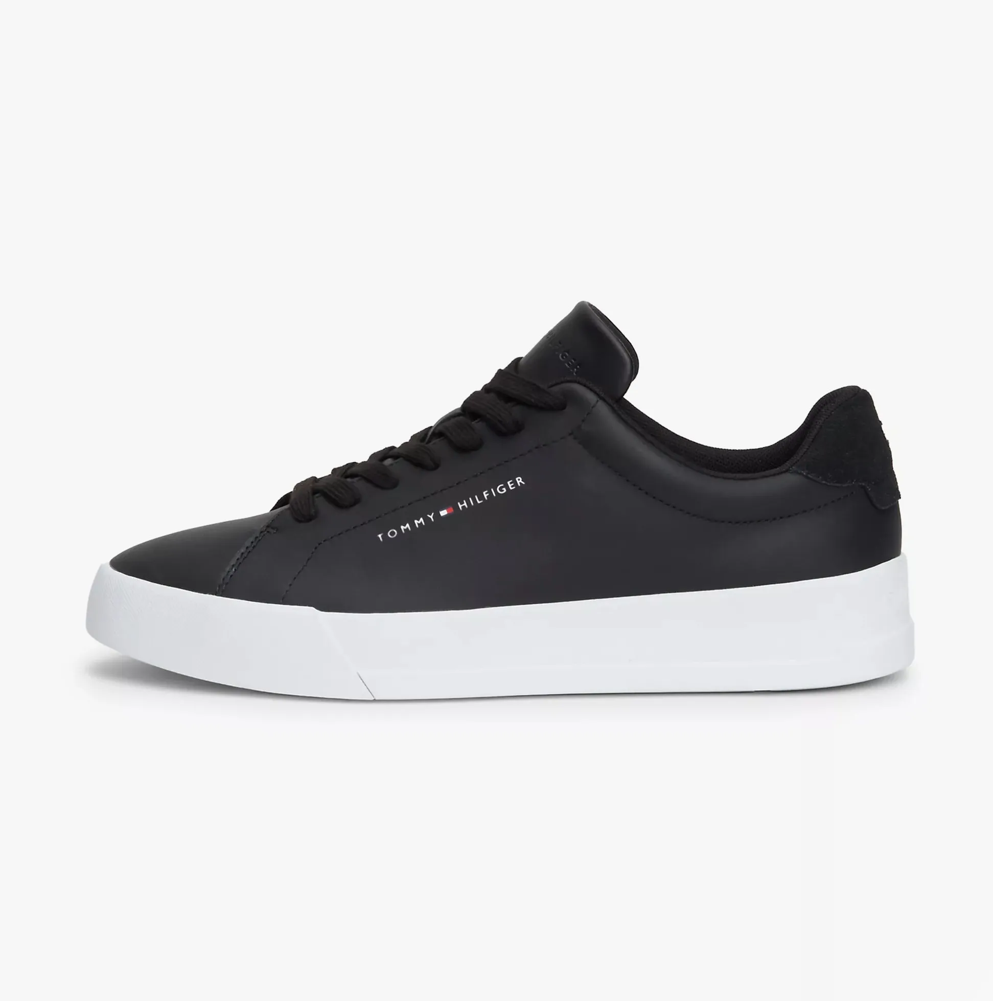 COURT LEATHER Mens Trainers Black sold by Shuperb product image thumbnail 4