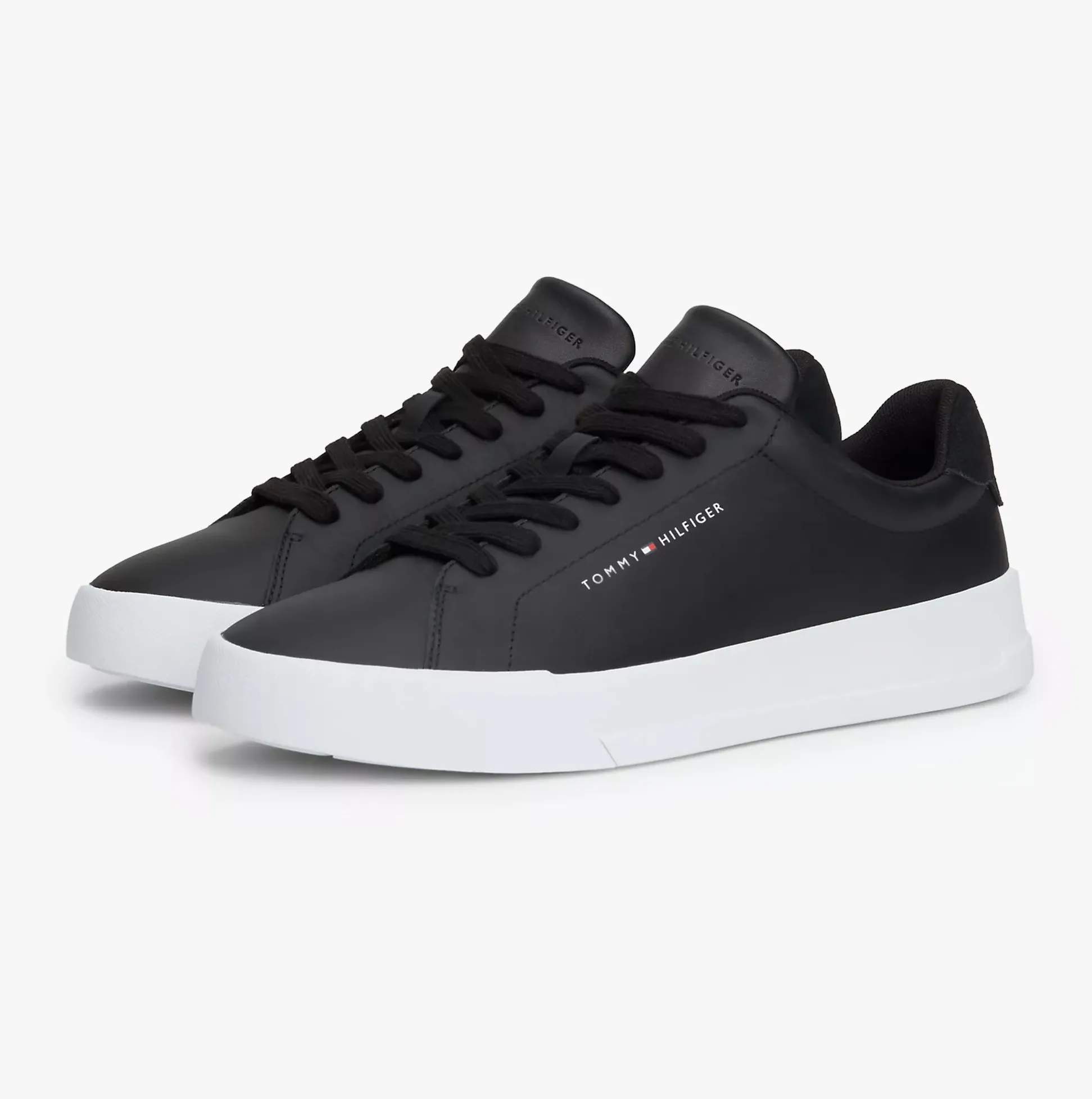 COURT LEATHER Mens Trainers Black sold by Shuperb product image thumbnail 2