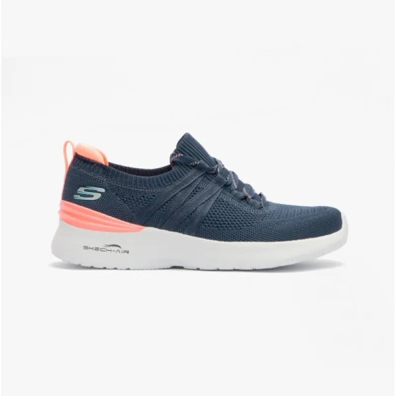SKECH-AIR DYNAMIGHT-BRIGHT Ladies Slip-On Navy/Coral sold by Shuperb