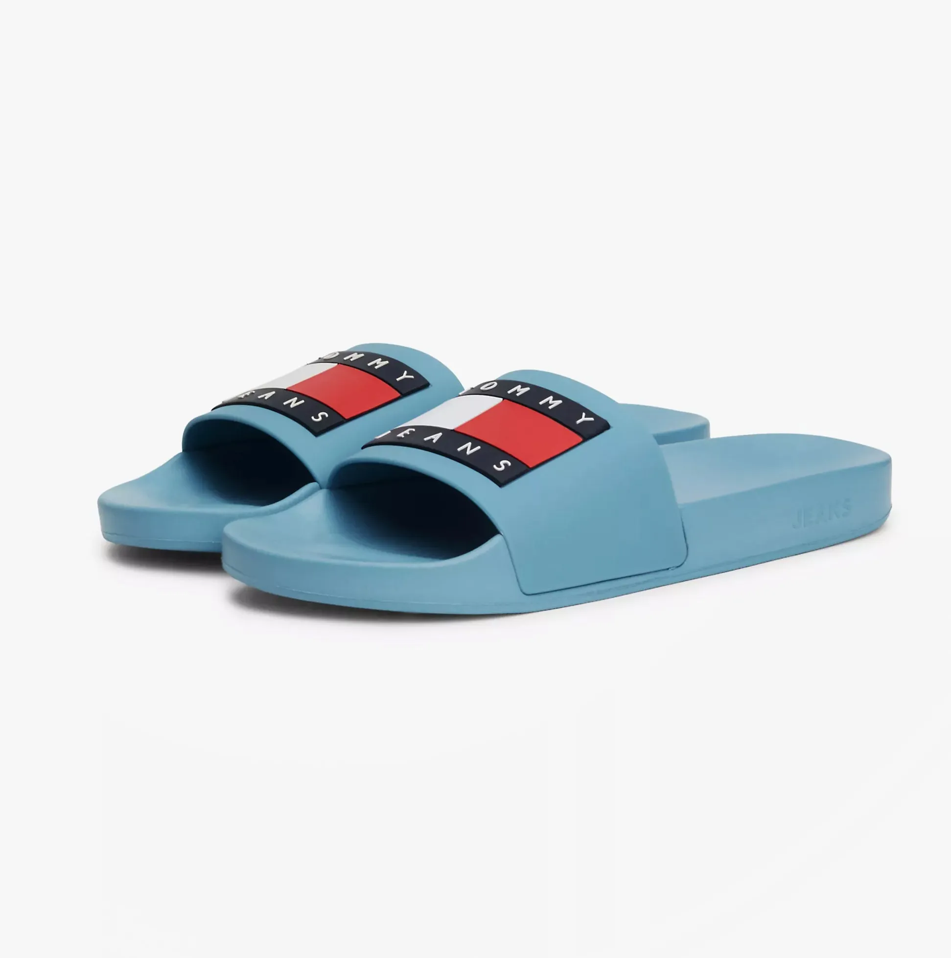 Tommy Hilfiger TJ POOL SLIDES Mens Slides Skyscrape Blue sold by Shuperb product image thumbnail 2