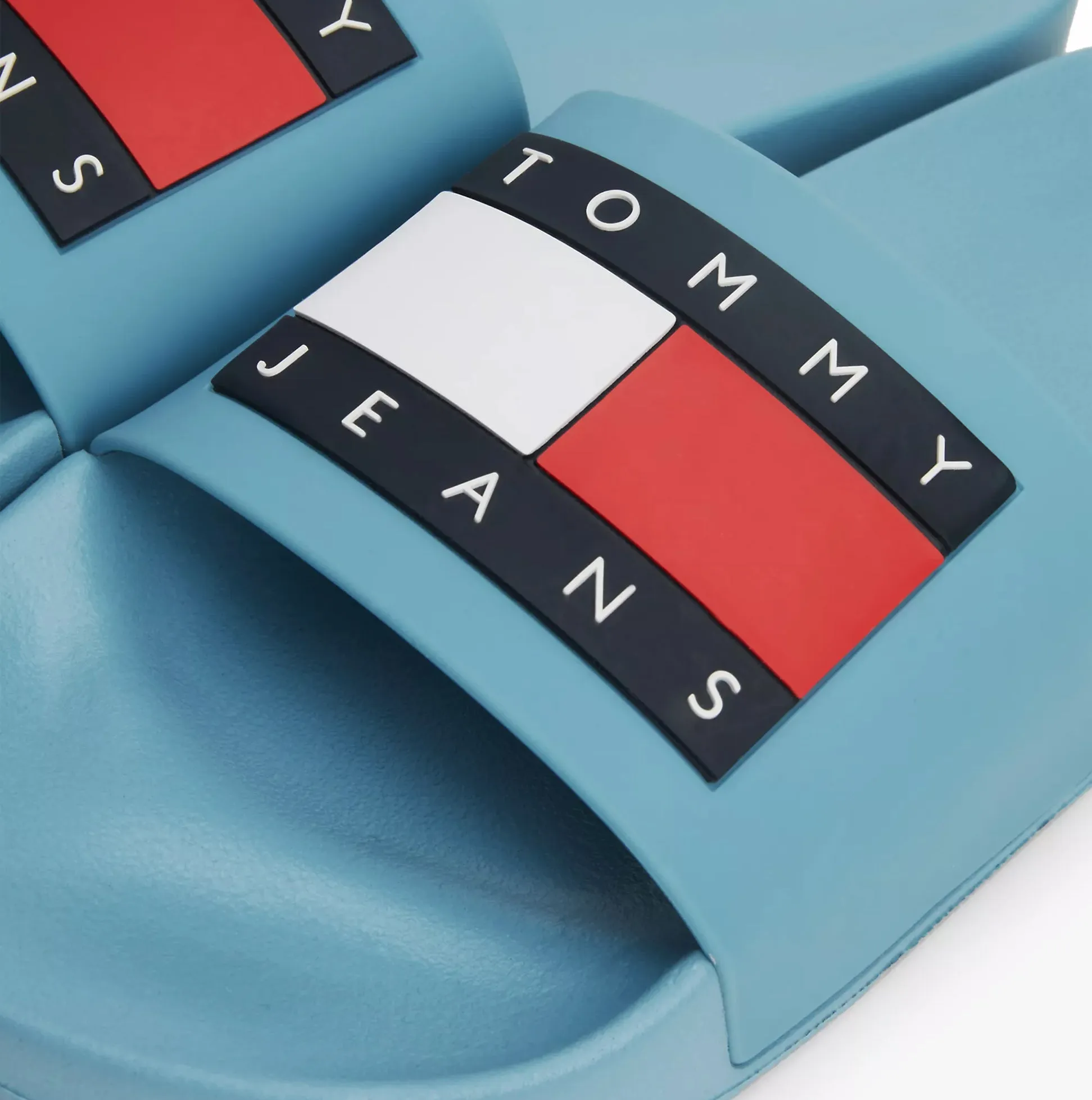 Tommy Hilfiger TJ POOL SLIDES Mens Slides Skyscrape Blue sold by Shuperb product image thumbnail 5