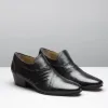 Club Cubano LUIGI Mens Leather Cuban Heel Shoes Black sold by Shuperb