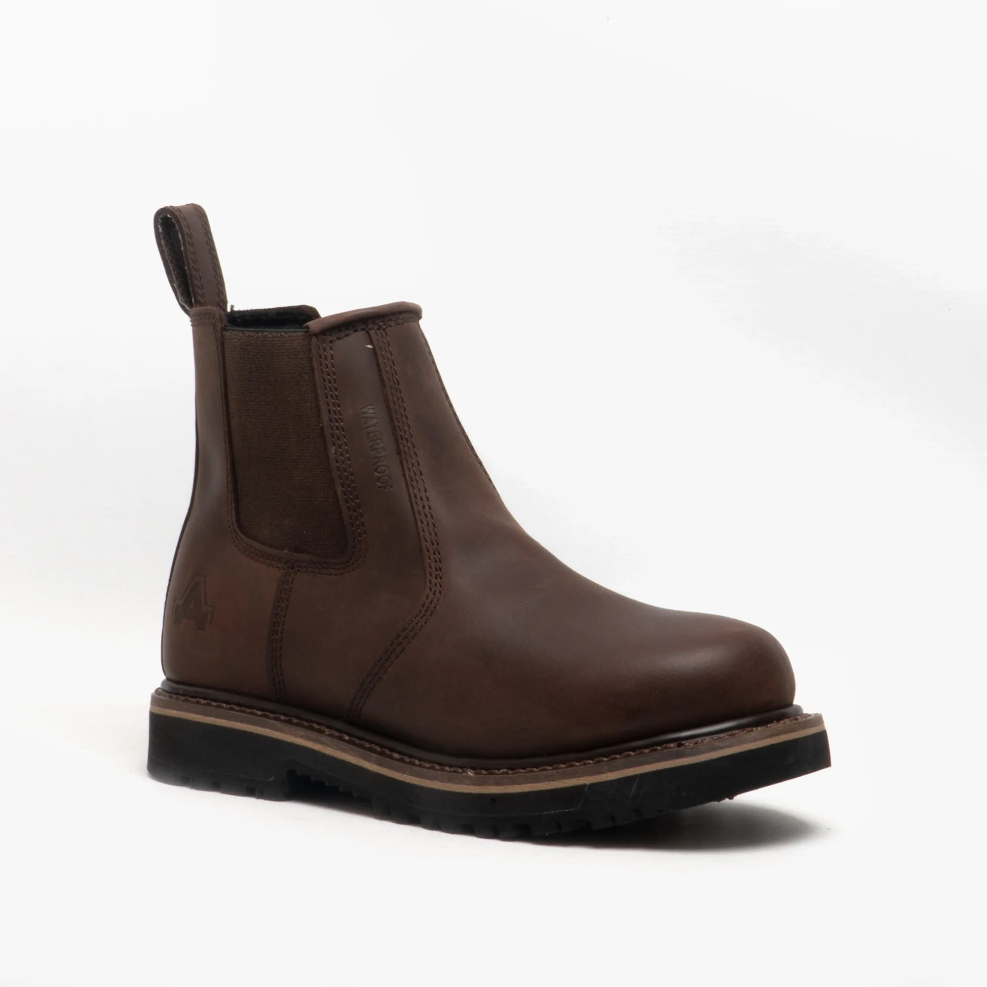Amblers CARLISLE Mens Leather Chelsea Boots Brown sold by Shuperb product image thumbnail 2