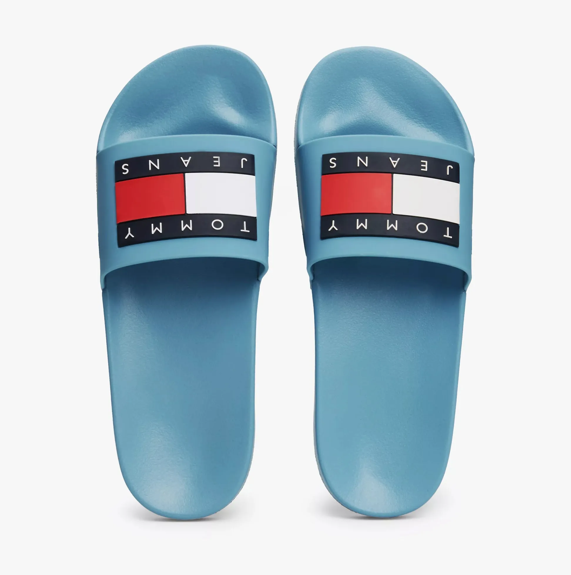 Tommy Hilfiger TJ POOL SLIDES Mens Slides Skyscrape Blue sold by Shuperb product image thumbnail 4
