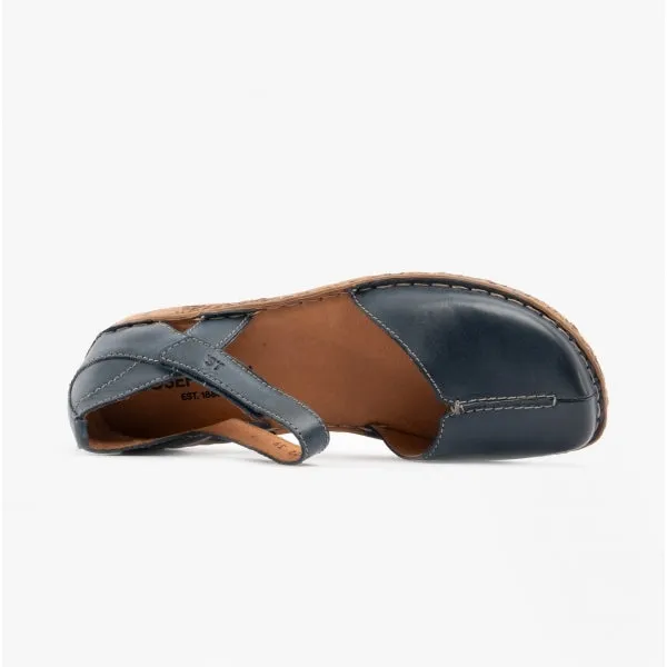 ROSALIE 42 Ladies Leather Sandals Blue sold by Shuperb product image thumbnail 4