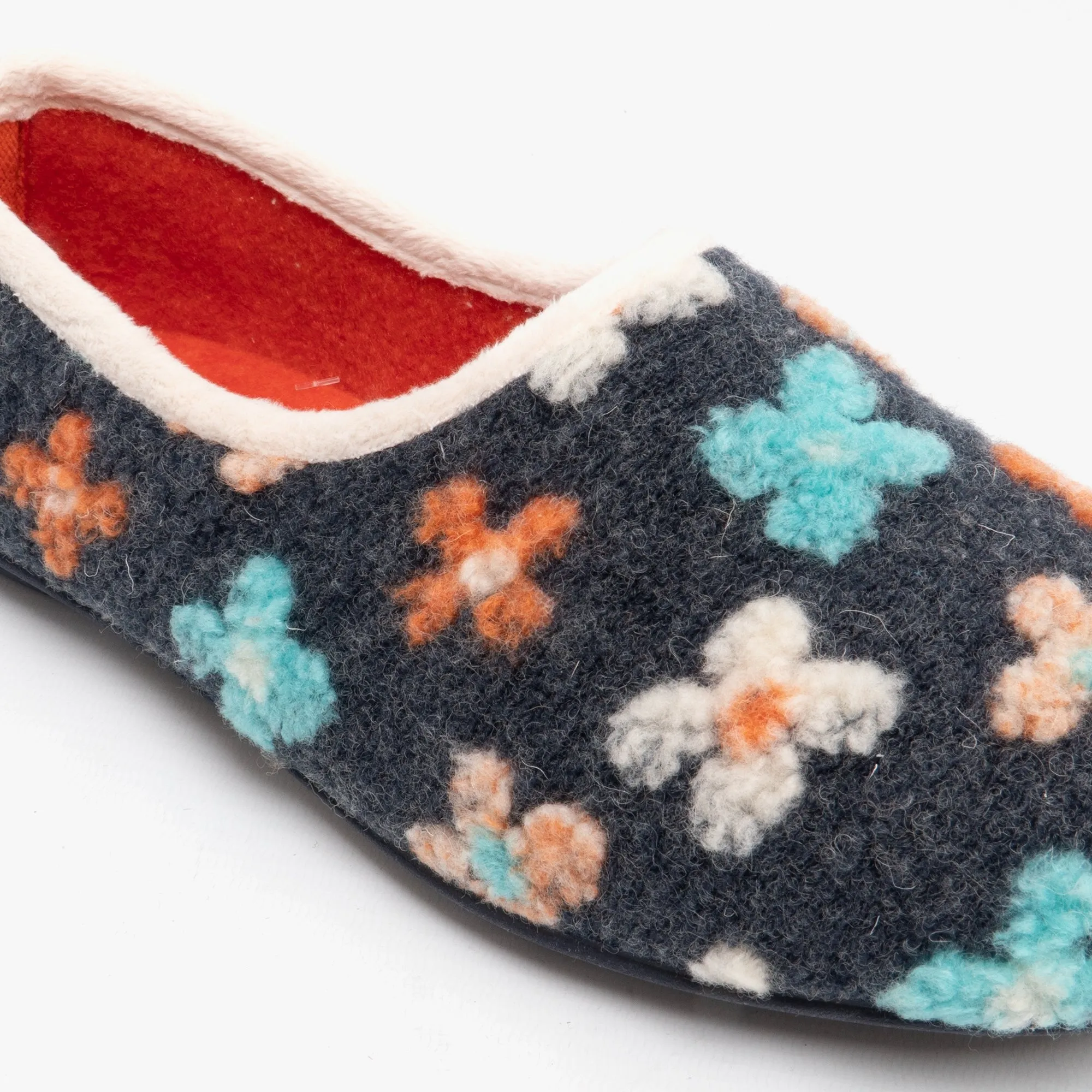 Sleepers GRACIE Womens Knitted Full Slippers Grey Multi sold by Shuperb product image thumbnail 3