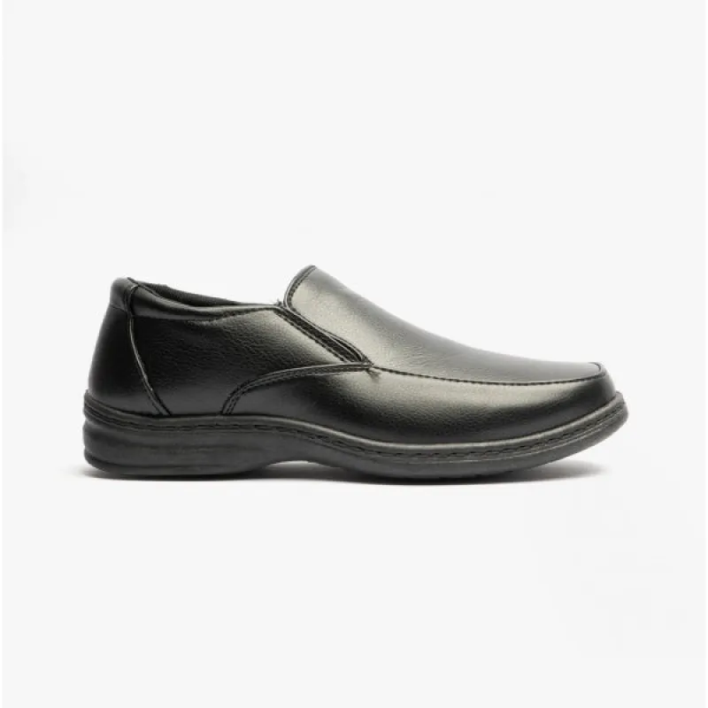 Dr Keller KARL Mens Leather Shoes Black sold by Shuperb
