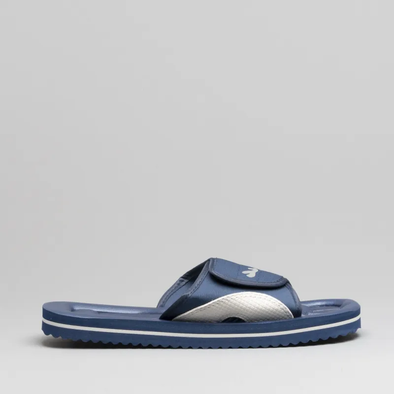 PDQ M275C Unisex Touch Fasten Strap Beach Sliders Blue sold by Shuperb
