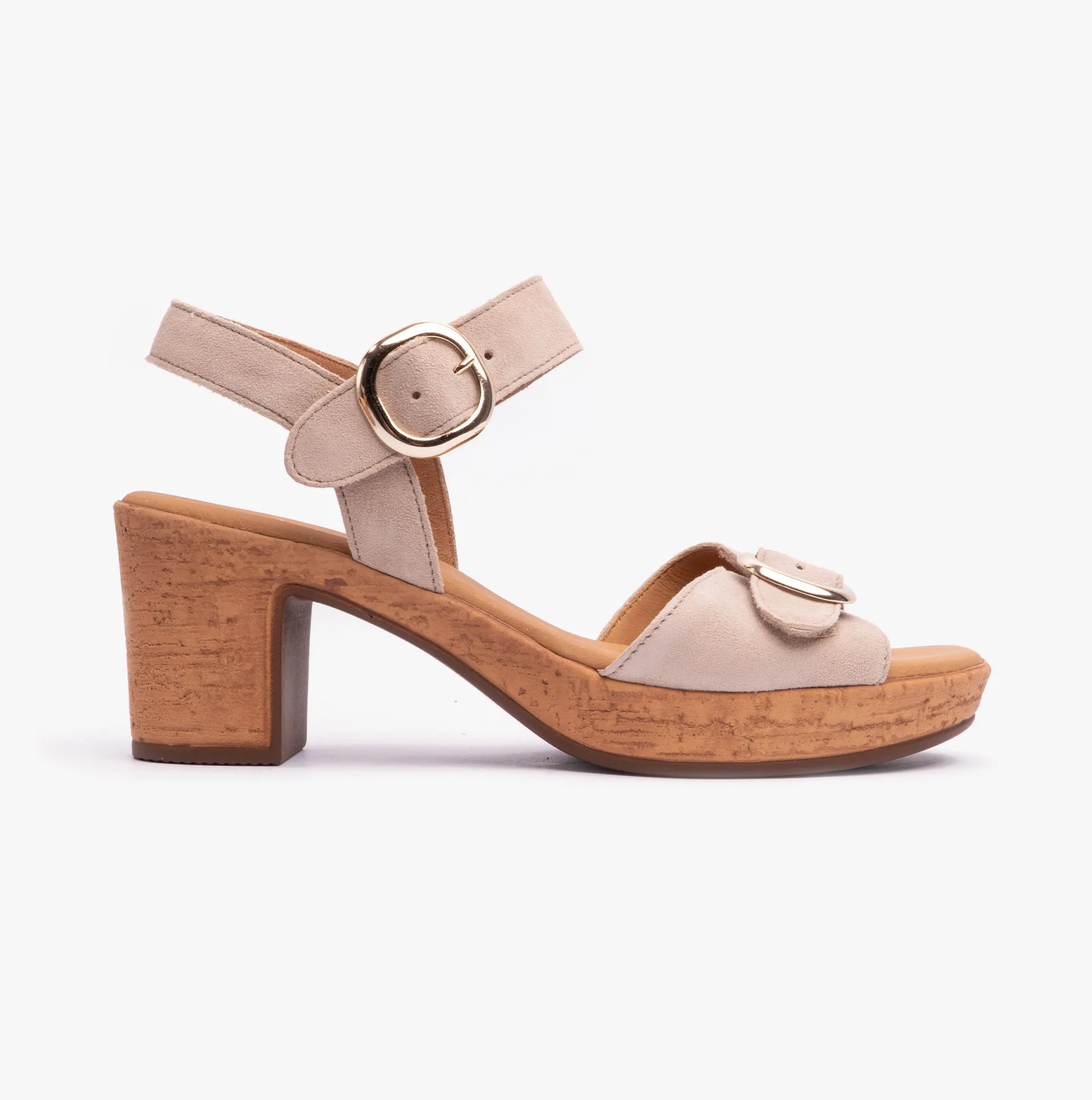 FANTASTICA Womens Sandals Beige sold by Shuperb