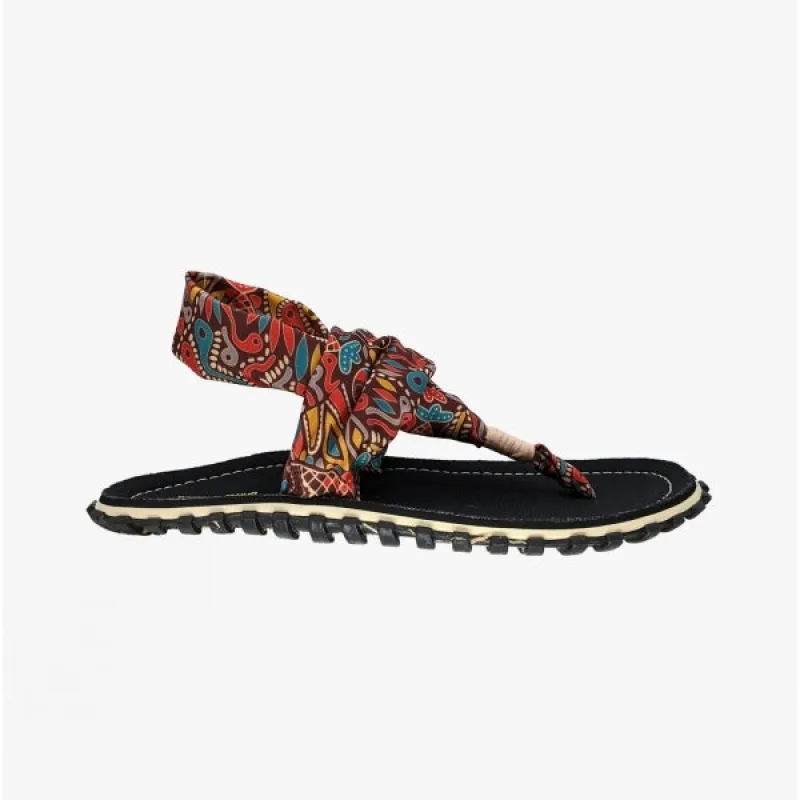 Gumbies SLINGBACK Womens Cotton Toe-Post Sandals Aboriginal sold by Shuperb