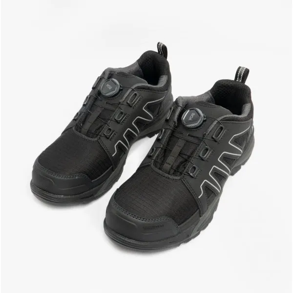 MANCHESTER LOW BOA S3 Unisex Safety Trainers Black/Grey sold by Shuperb product image thumbnail 2