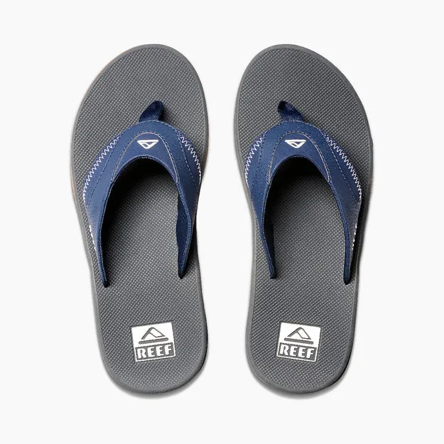 FANNING Mens Flip-Flops Navy/Shadow sold by Shuperb