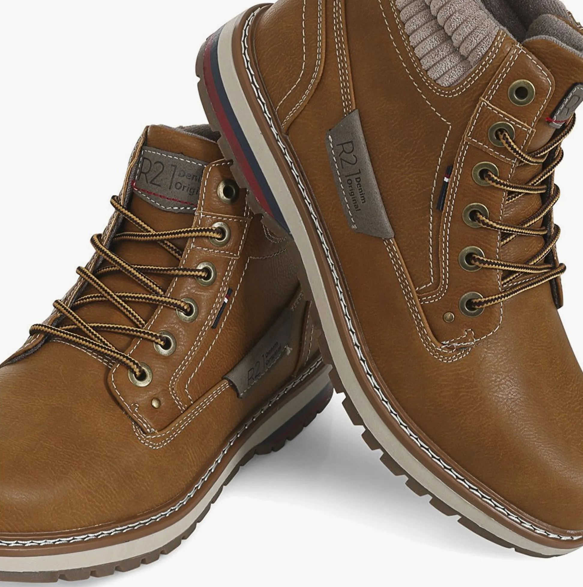 R21 Original KLINE Mens Ankle Boots Dark Brown sold by Shuperb product image thumbnail 5