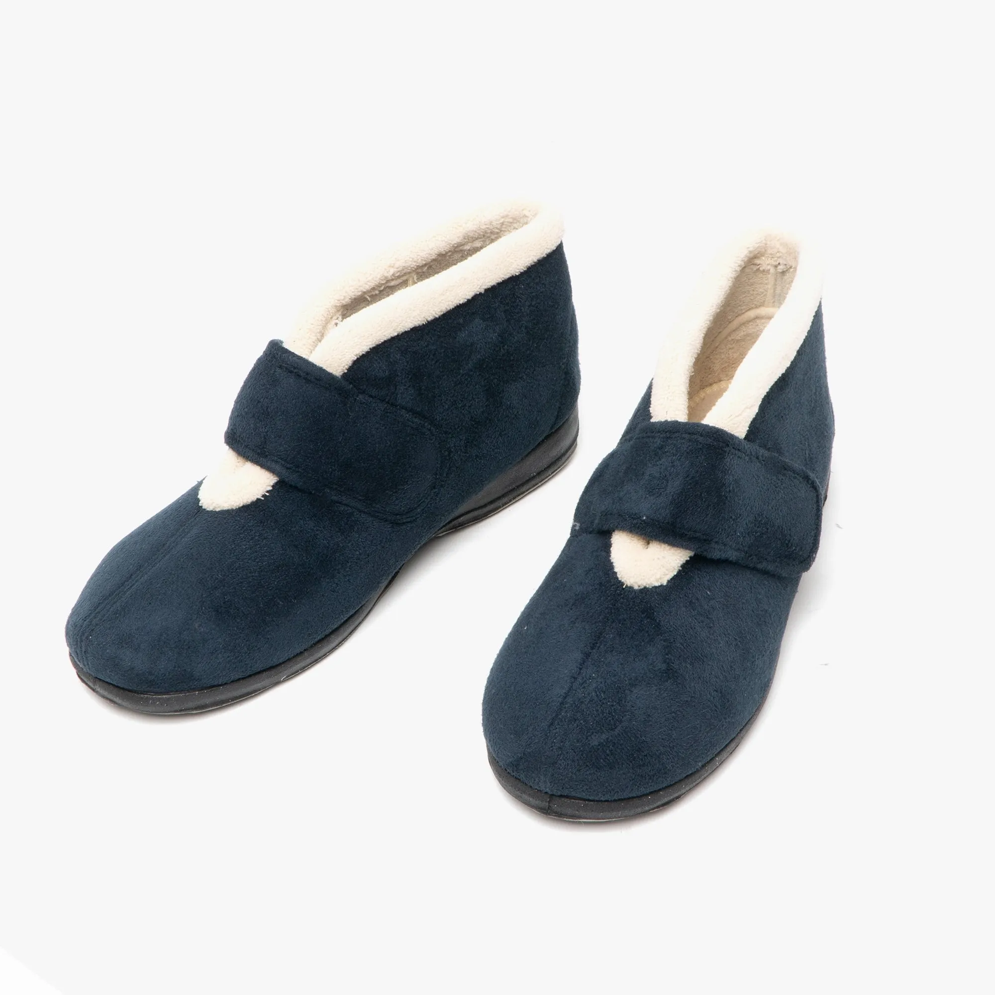 Sleepers AMELIA Womens Boot Slippers Navy sold by Shuperb product image thumbnail 2
