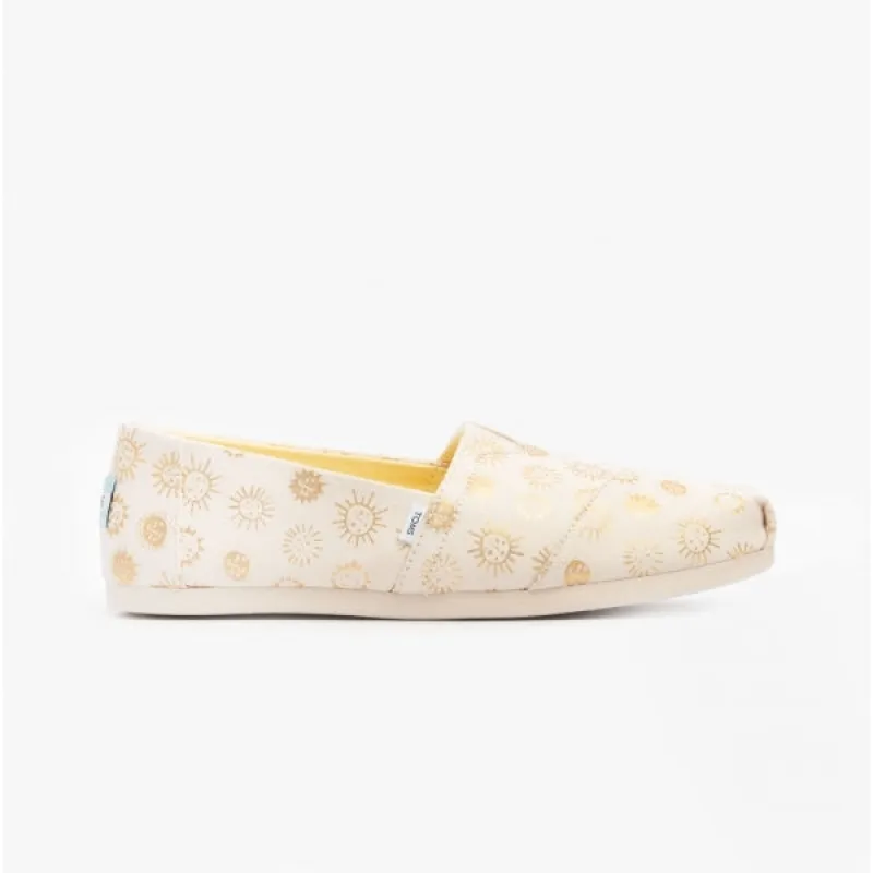 ALPARGATA Ladies Canvas Espadrille Natural/Sun sold by Shuperb