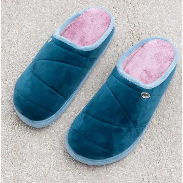 HOLLY 2.0 Ladies Quilted Mule Slippers Petrolia sold by Shuperb product image thumbnail 2