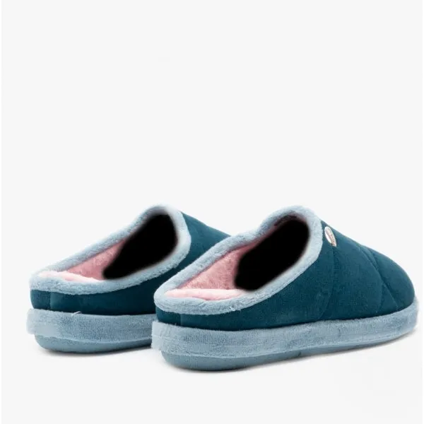 HOLLY 2.0 Ladies Quilted Mule Slippers Petrolia sold by Shuperb product image thumbnail 5