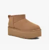 UGG CLASSIC ULTRA MINI Womens Platform Boots Chestnut sold by Shuperb