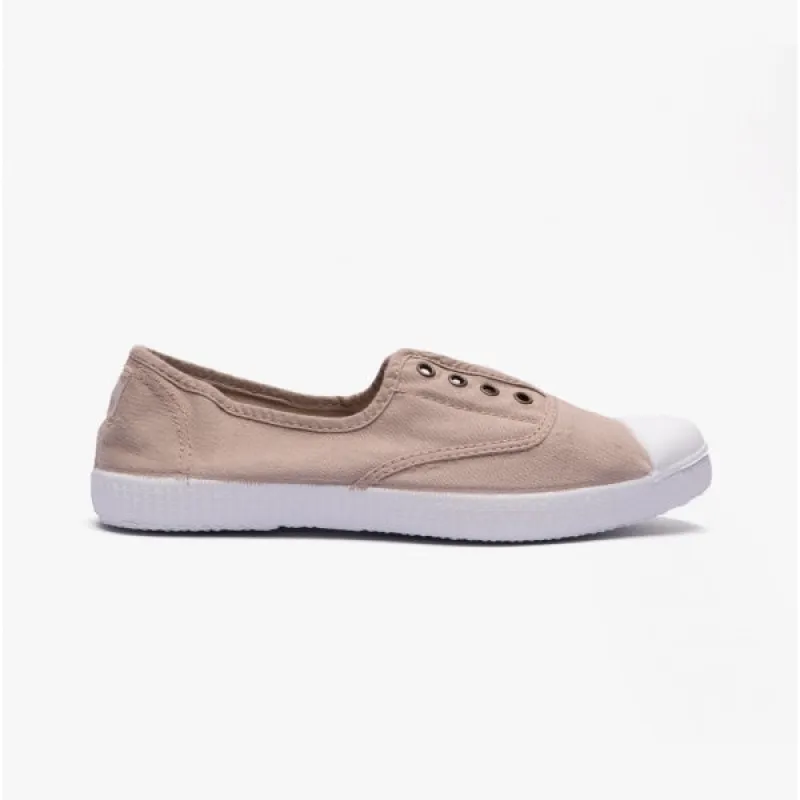 Victoria 1915 INGLESA DREC Womens Canvas Pumps Beige sold by Shuperb