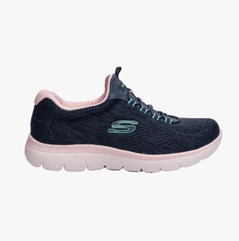 SUMMITS-FUN FLARE Womens Shoes Navy/Multi sold by Shuperb