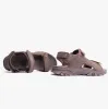 Hush Puppies NEVIS Mens Sandals Brown sold by Shuperb