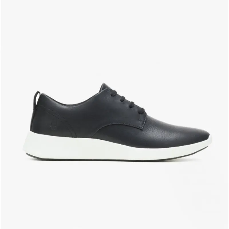 Hush Puppies MODERN WORK Womens Leather Casual Shoes Black sold by Shuperb