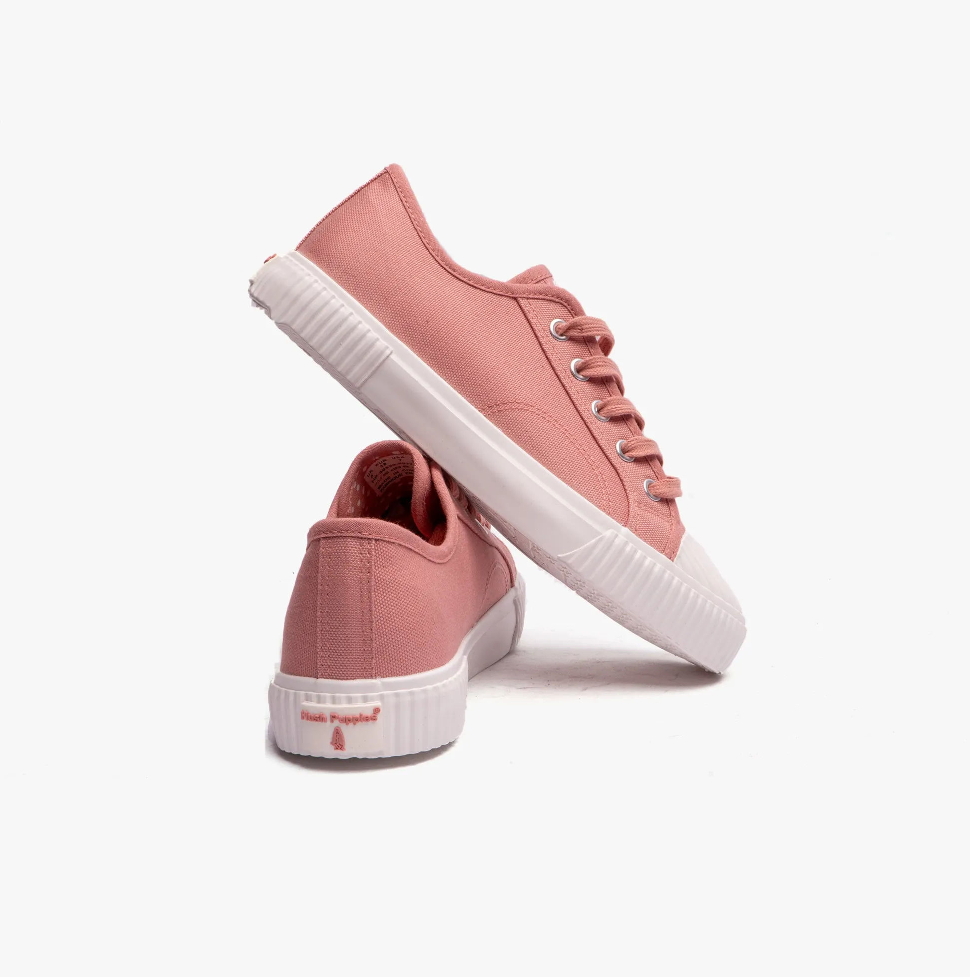 Hush Puppies BROOKE Womens Canvas Trainers Pink sold by Shuperb product image thumbnail 4