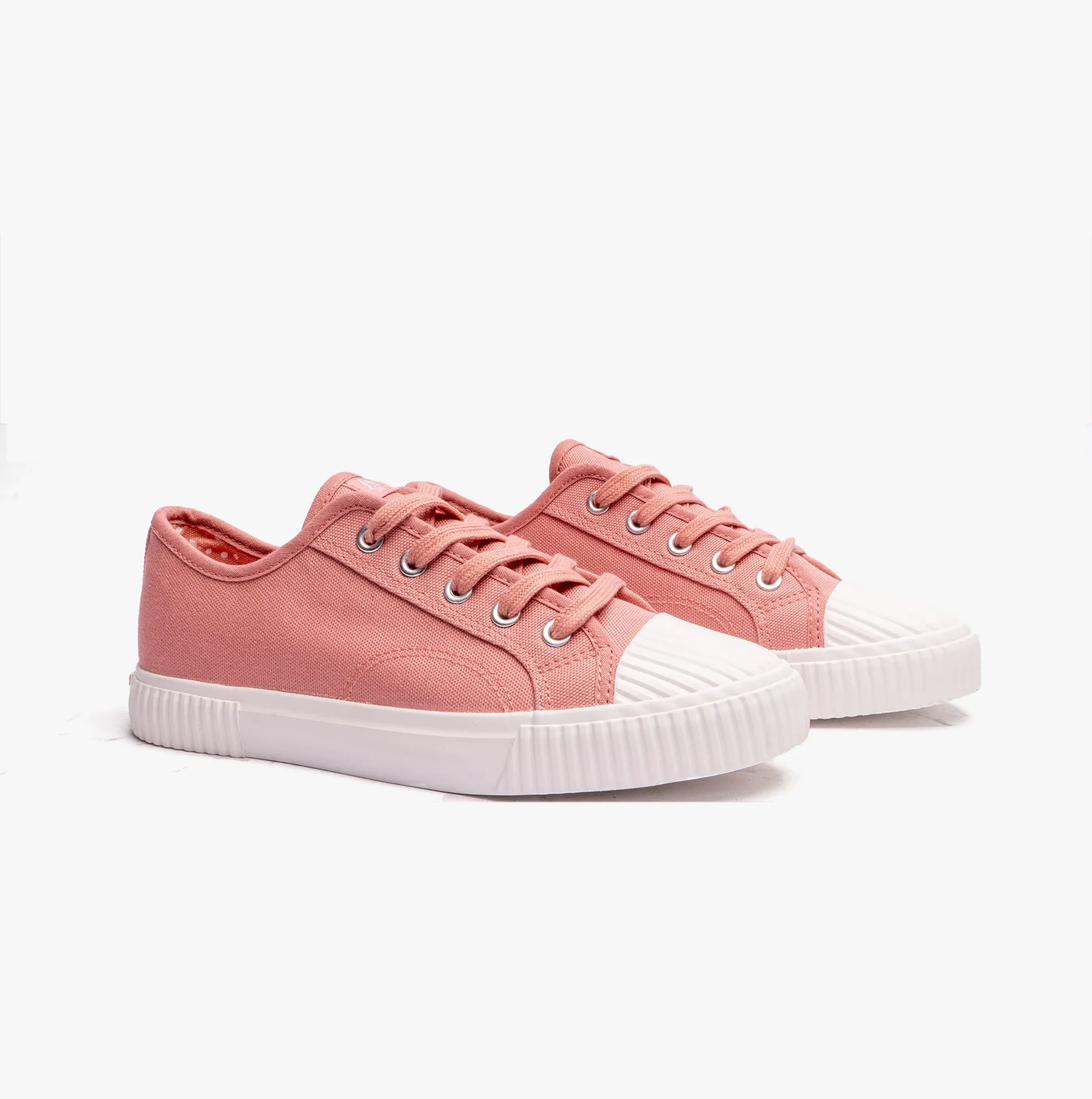 Hush Puppies BROOKE Womens Canvas Trainers Pink sold by Shuperb product image thumbnail 2
