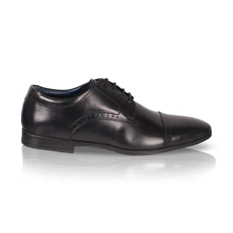 LAWRENCE Mens Shoes Black sold by Shuperb