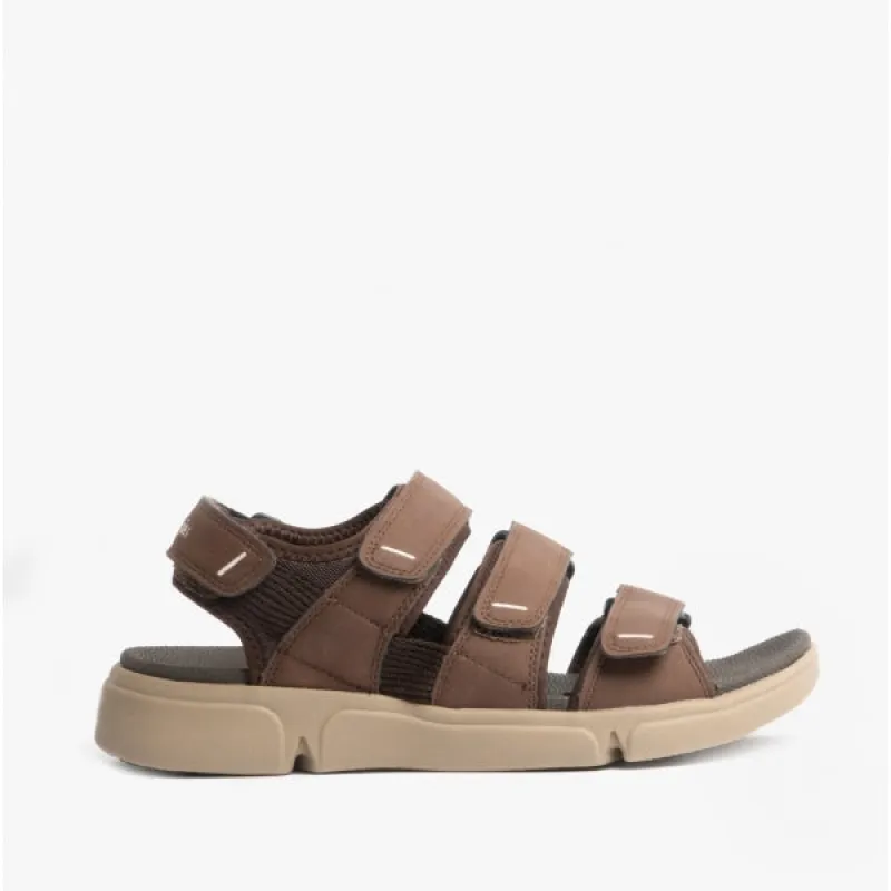 Hush Puppies RAUL Mens Sandals Brown sold by Shuperb
