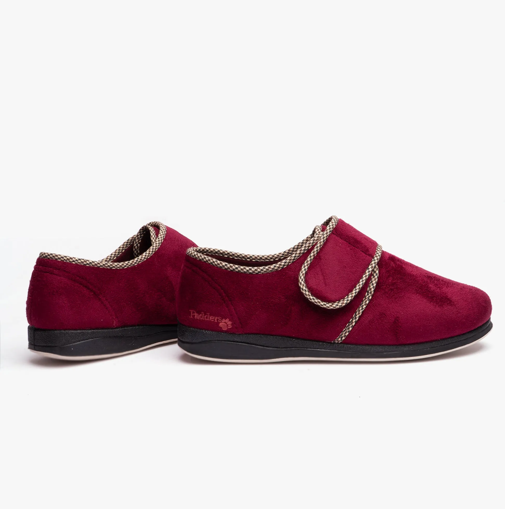 Padders HARRY (G Fit) Mens Slippers Burgundy sold by Shuperb product image thumbnail 2