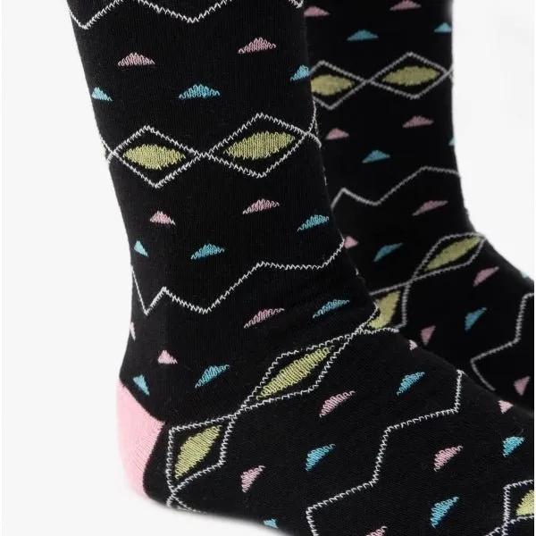 6-Pack Womens Socks Pink/Multi sold by Shuperb product image thumbnail 3