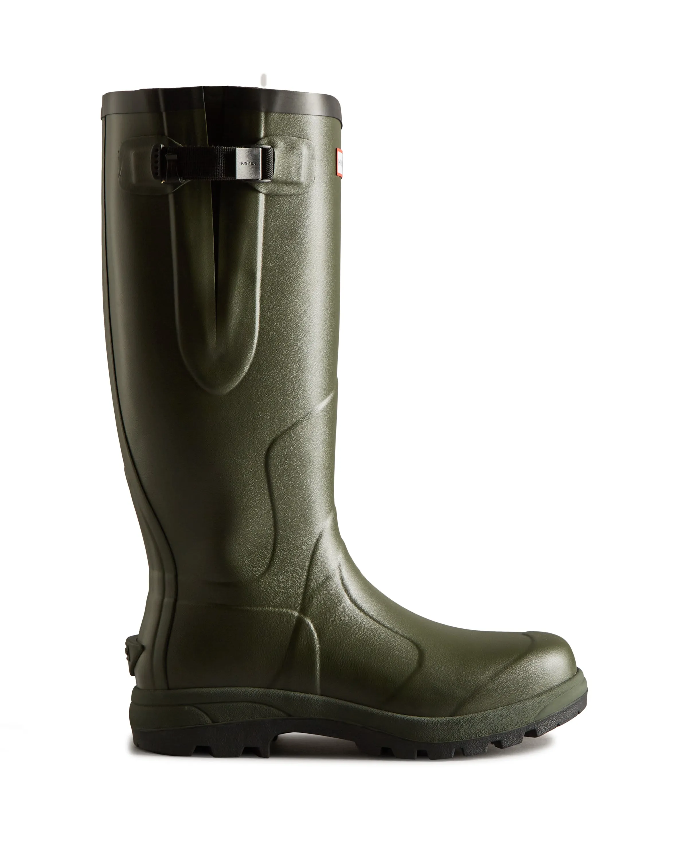 Hunter BALMORAL CLASSIC SIDE ADJUSTABLE Wellies Dark Olive sold by Shuperb product image thumbnail 3